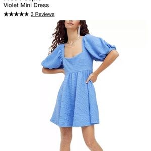 Free People Violet Mini Dress
